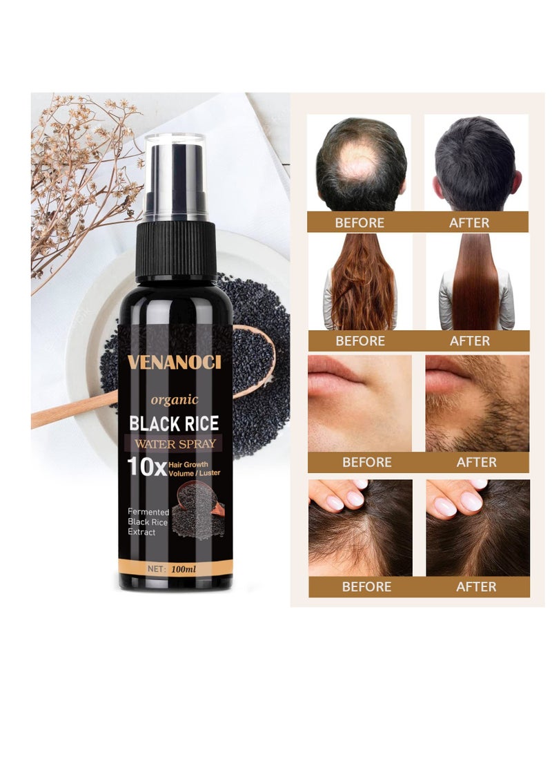 Venanoci Venanoci Hair Growth Serum, Rice Water for Hair Growth for Women & Men, Hair Loss Treatment, Rice Water Spray for Damaged Dry Hair Treatment, Hair Regrowth Treatment for Thicker Longer  - Image 5