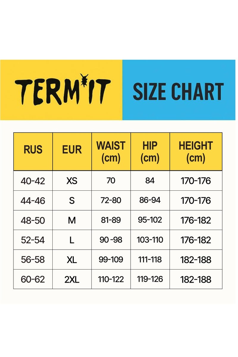 Termit Men's Ultramarine Shorts, 100% Cotton, Relaxed Fit, Adjustable Drawstring Waist, 3 Pockets, Ideal for Skateboarding & Summer Activities - Image 2
