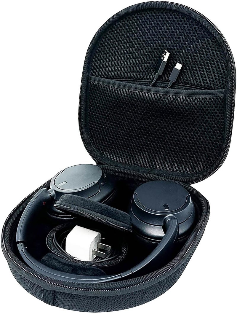 Mocamoro حقيبة صلبة لسماعات Sony WH-CH720N 710N 520 510، وBose QuietComfort QC Ultra 45 35، وJBL Tune Live، حقيبة تخزين سفر عالمية مع جيب شبكي وحقيبة إضافية - Image 1