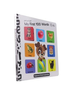 Baby Einstein Lift A Flap My First 100 Words Novelty Board Book  - Image 1