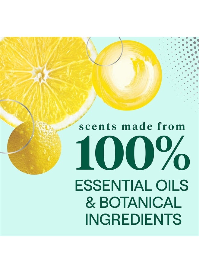 Multi Surface Wipes All Purpose Cleaning Lemon Zest scent with 100% Essential Oils and Botanical Ingredients 70 count, Pack of 6