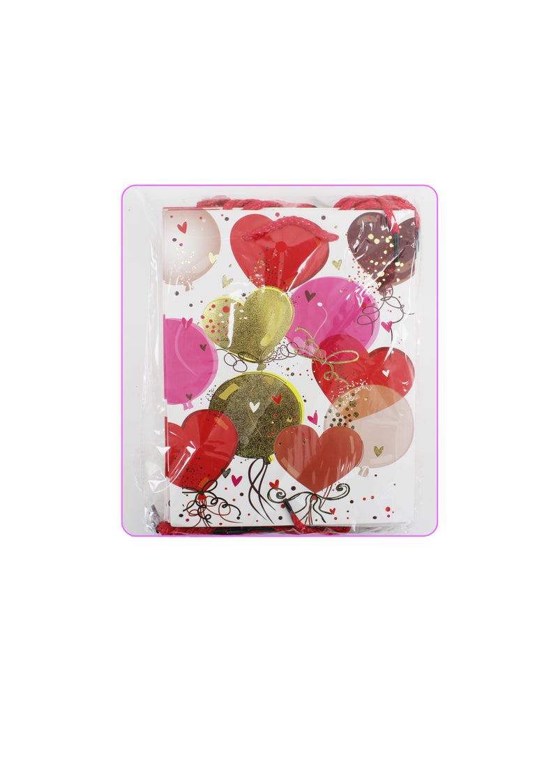 PARTY FUN LOVE PAPER GIFT BAG For Parties, Wedding, and Special Occasions 18x23x8CM  - Image 4