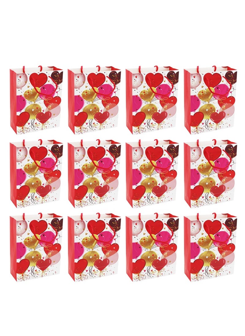 PARTY FUN LOVE PAPER GIFT BAG For Parties, Wedding, and Special Occasions 18x23x8CM  - Image 1