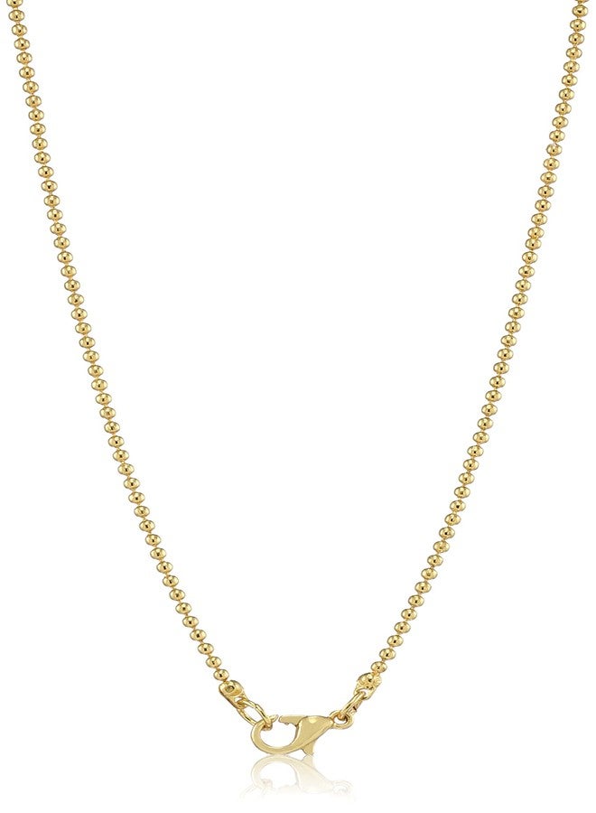 Estele Gold Plated Double The Love Green and White Austrian Crystals Pendant for Women - Image 3