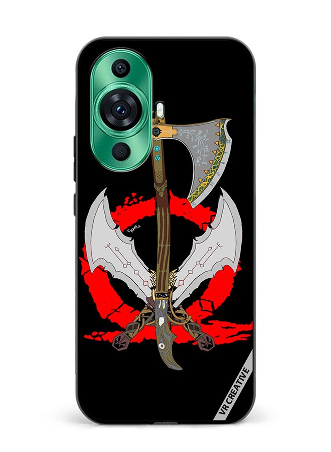 VR CREATIVE Protective Case Cover For Huawei nova 11 Ultra God Of War Weapons Design Multicolour - Image 1