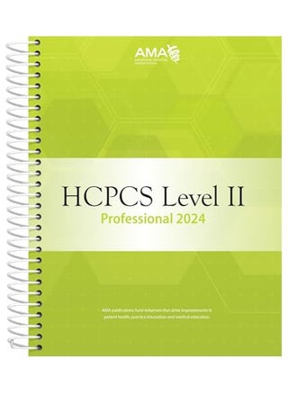 Hcpcs 2024 Level Ii Professional Edition - pzsku/Z29FD8A955ED456C73EFBZ/45/1743762295/c4399ec4-a273-4d1c-a079-6addc461d84c