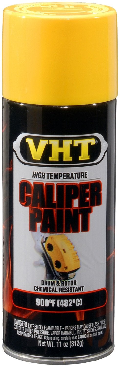 VHT SP738 Bright Yellow Brake Caliper Paint Can - 11 oz. - Image 1
