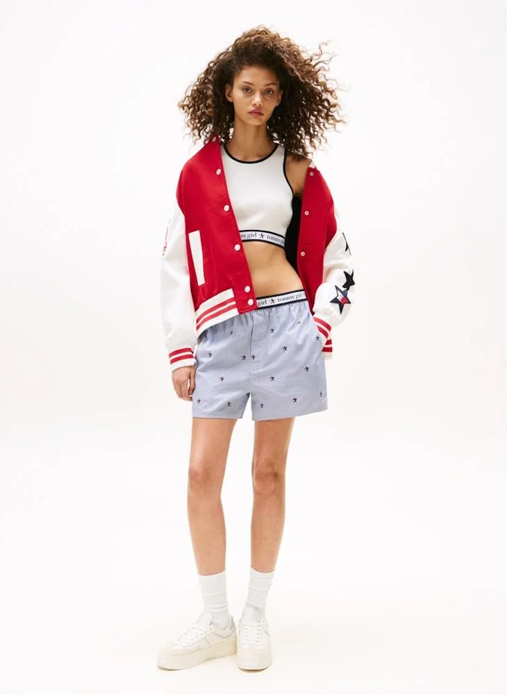 TOMMY JEANS Tommy Girl Scoop Neck Knitted Tank Top