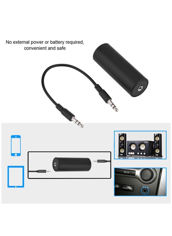 3.5mm Car Audio Isolator Ground Loop Isolator for Bluetooth Car Audio/Home/PC Stereo System