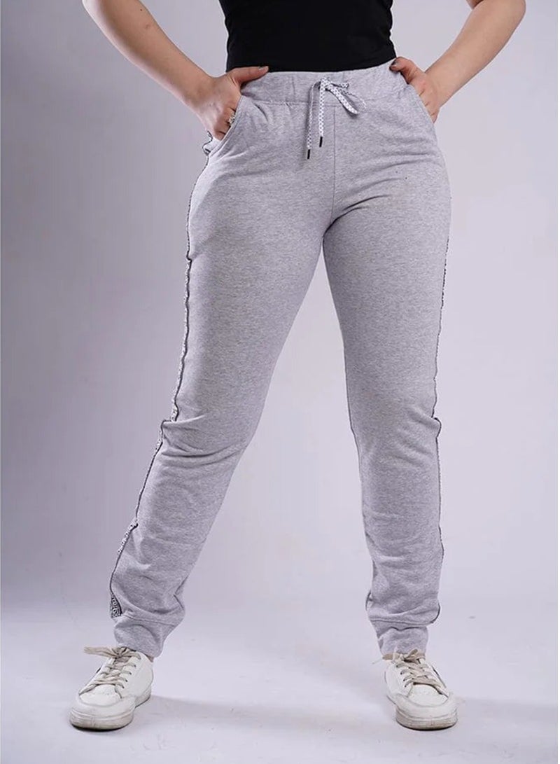 Women's summer Melton cotton - Grey - Image 4