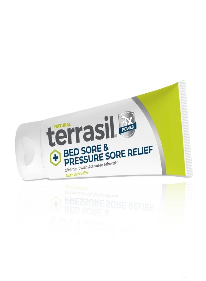 terrasil Bed Sores Treatment Cream & Pressure Sores Cream – Natural Ingredients for Healing of Bedsores, Ulcers & Wounds, 3X Power for Fast Soothing Relief (3oz - Image 1