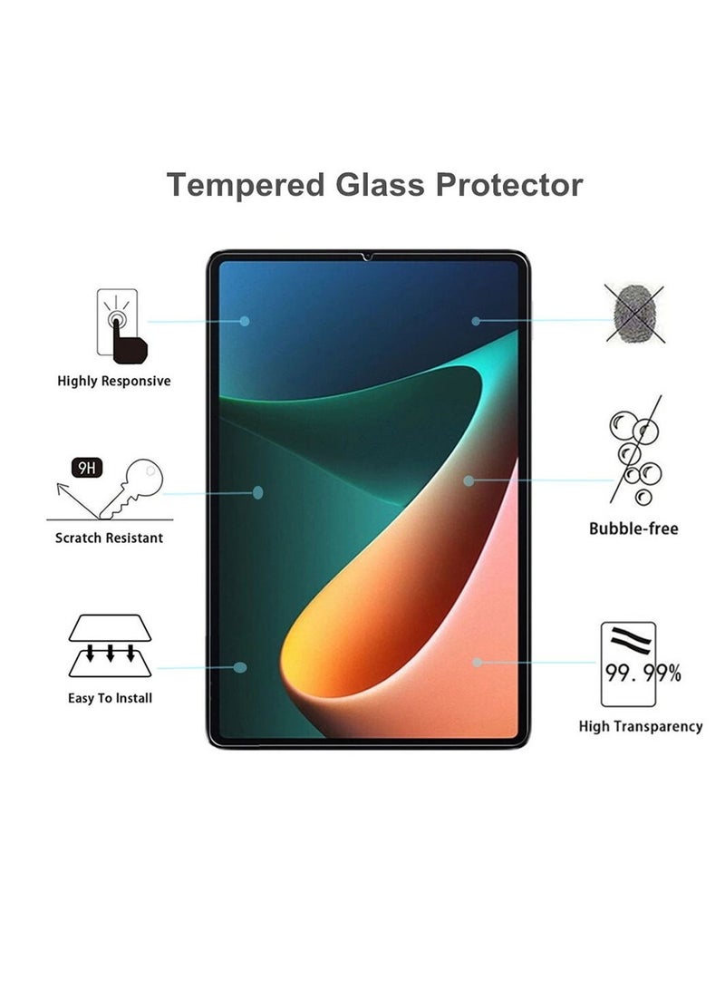 HEXABEX Tempered Glass for Xiaomi Mi Pad 5 Glass Screen Protector Compatible with Xiaomi Mi Pad 5/Mi Pad 5 Pro 11inch Clear - Image 2