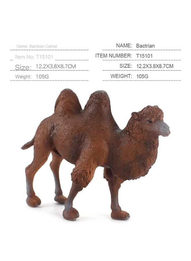 NIBEMINENT Desert Simulation Solid Camel Model Decoration