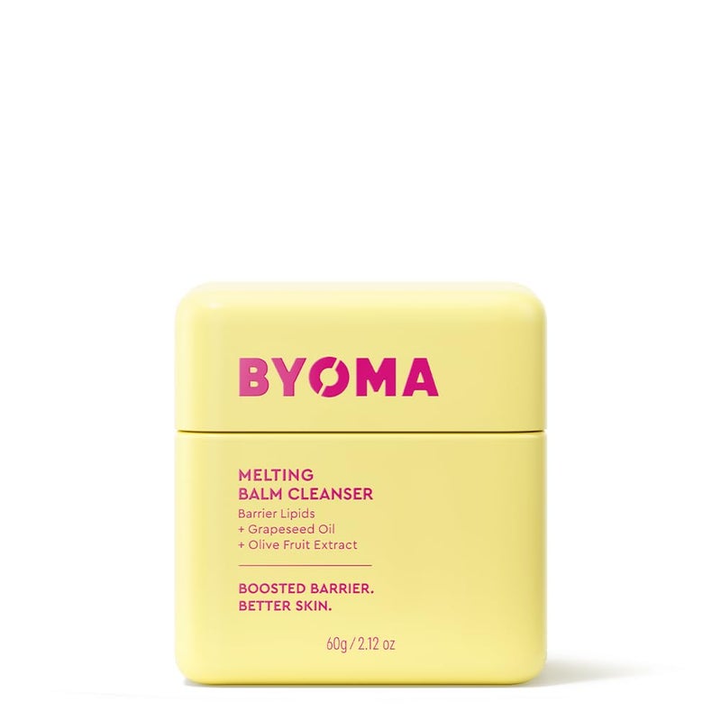 BYOMA Melting Balm Facial Cleanser - Buttery Soft Cleansing Balm for Skin Barrier Repair - Tri-Ceramide Face Wash for Sensitive Skin & All Skin Types - Deeply Hydrated Skin, No Oily Residue - 2.12 oz - Image 1