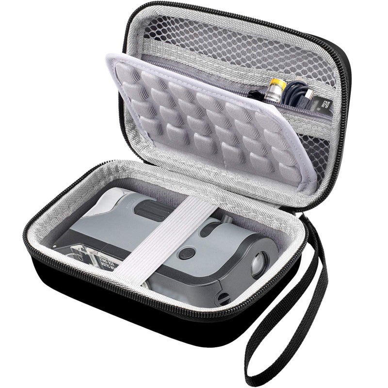 Comecase حقيبة ميكروسكوب متوافقة مع كارسن مايكروفليب 100x-250x / لكارسن مايكروبرايت بلس 60x-120x ميكروسكوب محمول مضاء LED، حافظة تخزين للميكروسكوبات المحمولة - أسود (حقيبة فقط) - Image 1