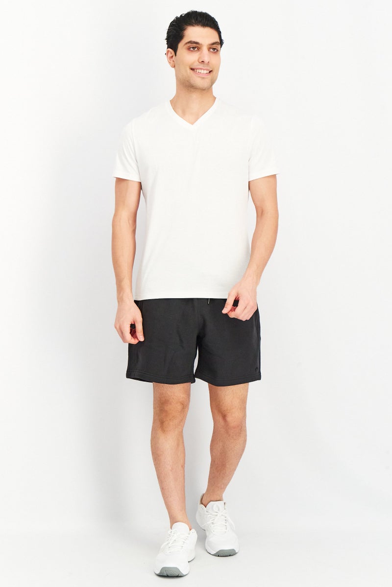 adidas Originals Men Sportswear Fit Drawstring Trefoil Shorts, Black  - Image 2