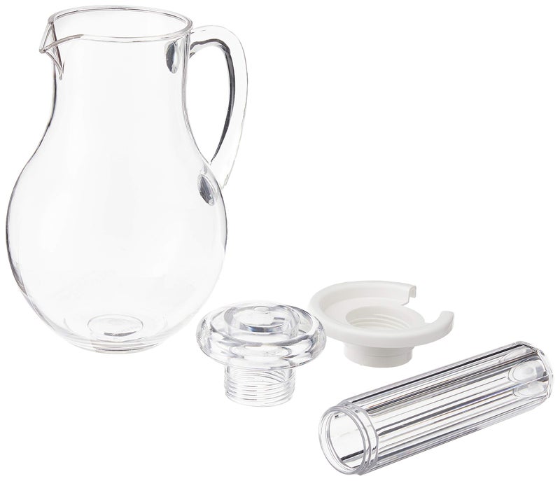 Winco Winco Polycarbonate Water Pitcher with Ice Tube Core, 2-Quart  - Image 2