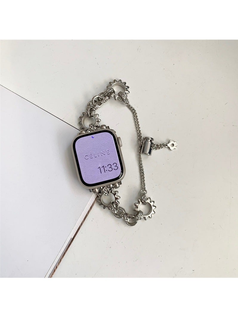 EBMINI High End Niche Metal Diamond Strap42/44/45MM