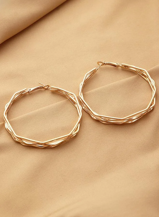 تايك تو Hoop Earrings