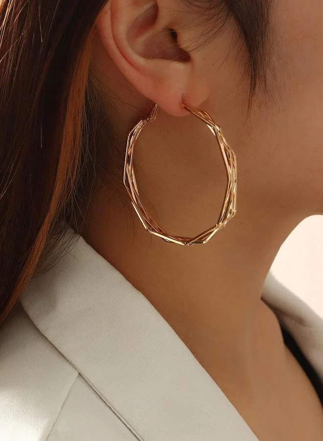 تايك تو Hoop Earrings