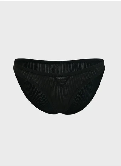 Aerie Ribbed High Leg Bikini