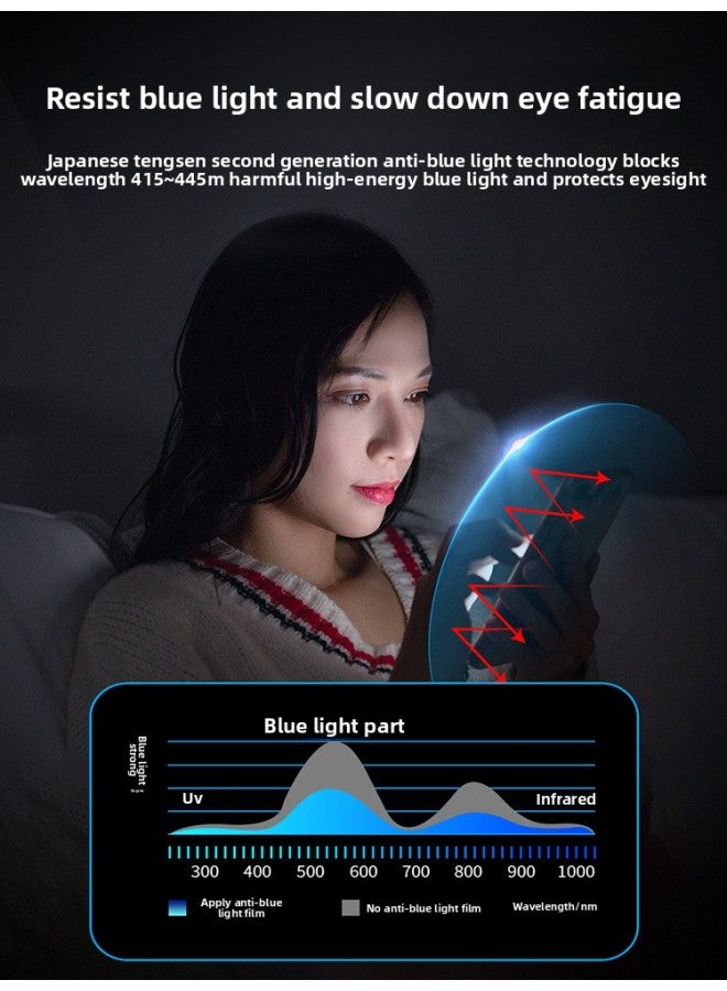 For Huawei Nova7 Tempered Film Nova7se Anti-peep Film For Nowa7 Mobile Phone Film For Navo7 Anti-peep Full Screen Coverage-Colour:【hd 2 Pieces + Blu-ray 1 Piece】 Diamond Explosion-proof, Free Artifact-Size:For Huawei Nova 7 Se - Image 4