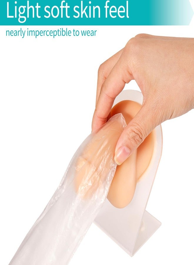 ZREVSB Condom catheters for Men Overnight, External Catheter for Men with Elastic Strap and Urine Collection Bag for Elderly, bedridden and Incontinence Care - Image 3