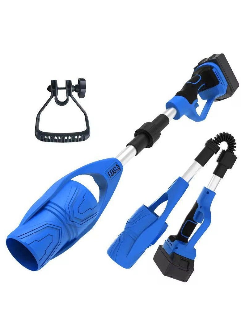 BlueFire Foldable Cordless Leaf Blower 29,000RPM – 63m/s High-Speed Handheld Electric Snow Blower with 3000mAh Rechargeable Battery & Fast Charger | Lightweight 945g Portable Lawn & Garden Cleaning Tool | Multifunctional Leaf, Snow, Dust & Car Dryer Blower | Space-Saving Extendable Design (92cm to 45cm) – Powerful 400W Motor, Ergonomic Grip, Long-Lasting Performance for Outdoor & Indoor Cleaning - Image 1