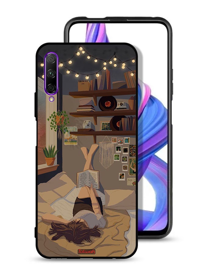 Tolwak Huawei Y9s Protective Case Cover Studying Art - Image 1