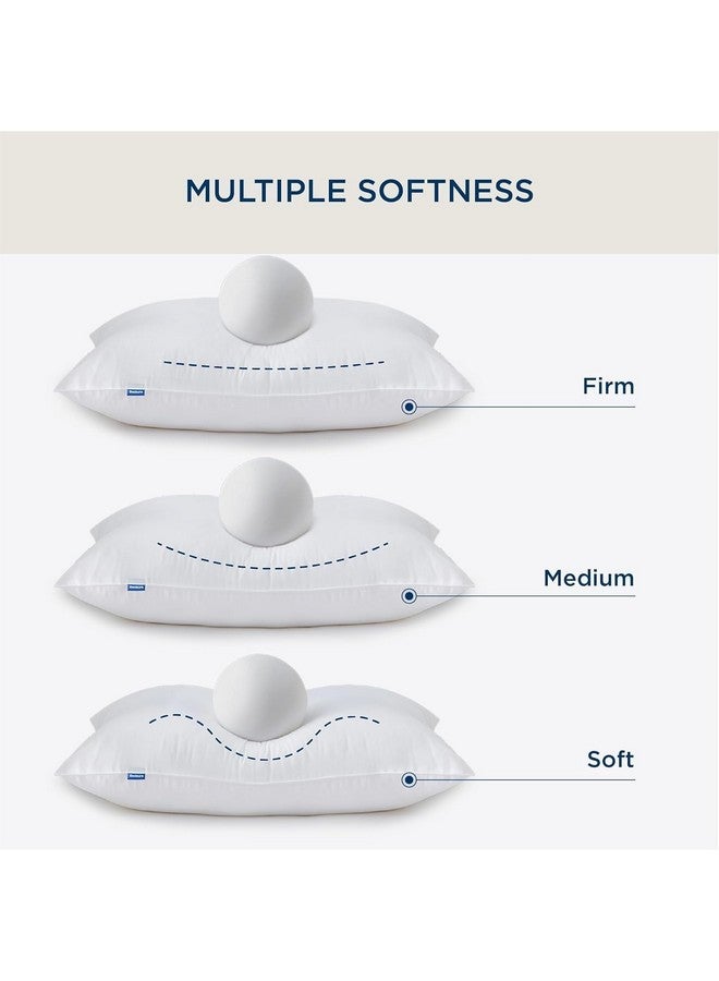 Bedsure Bedsure King Size Pillows Set of 2 - King Pillows 2 Pack Hotel Quality Down Alternative Bed Pillows for Sleeping Soft and Supportive Pillows for Side, Back Sleepers  - Image 2