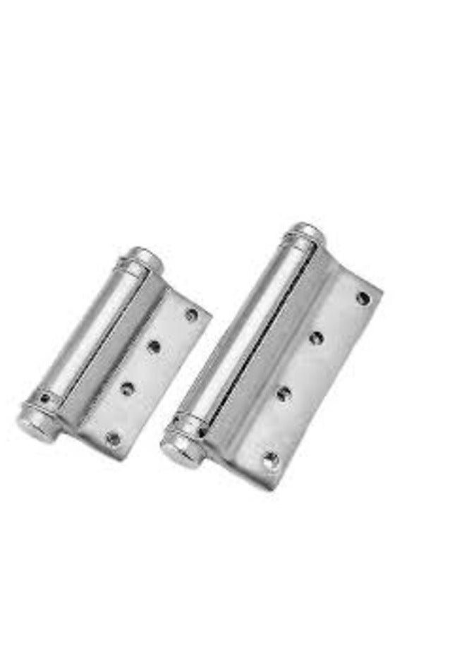 KNP KNP Single Action Spring Door Hinge 4 Inch is designed to ensure automatic closing of doors with a single directional swing.  - Image 2