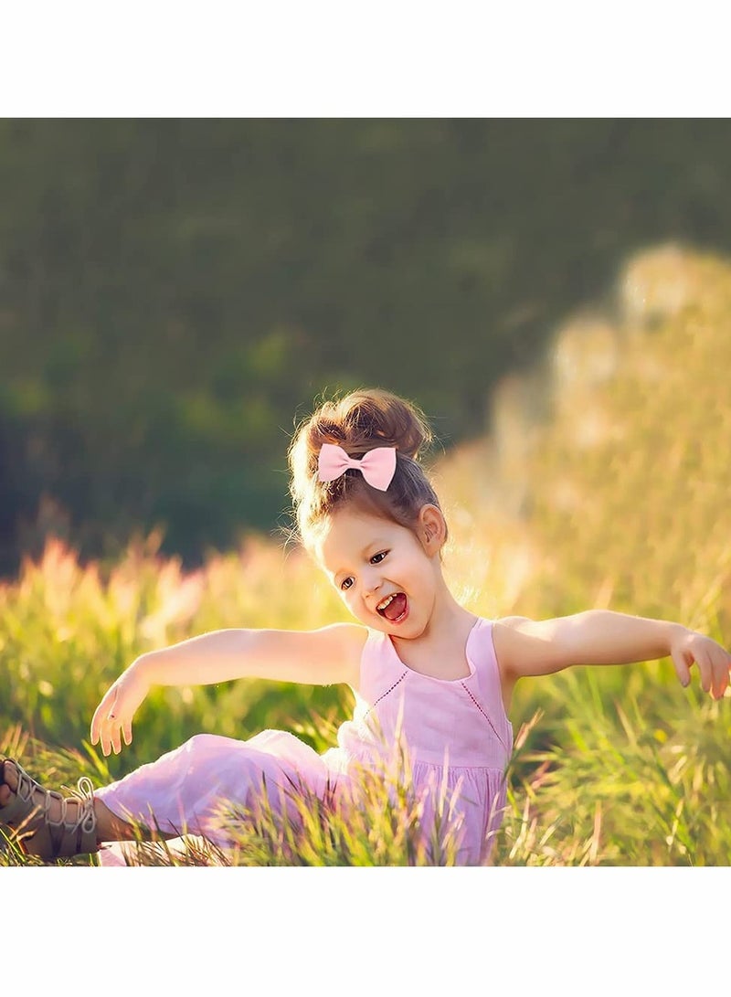 KASTWAVE Baby Girls Grosgrain Hair Ribbon Bows Bow Clips - Image 4