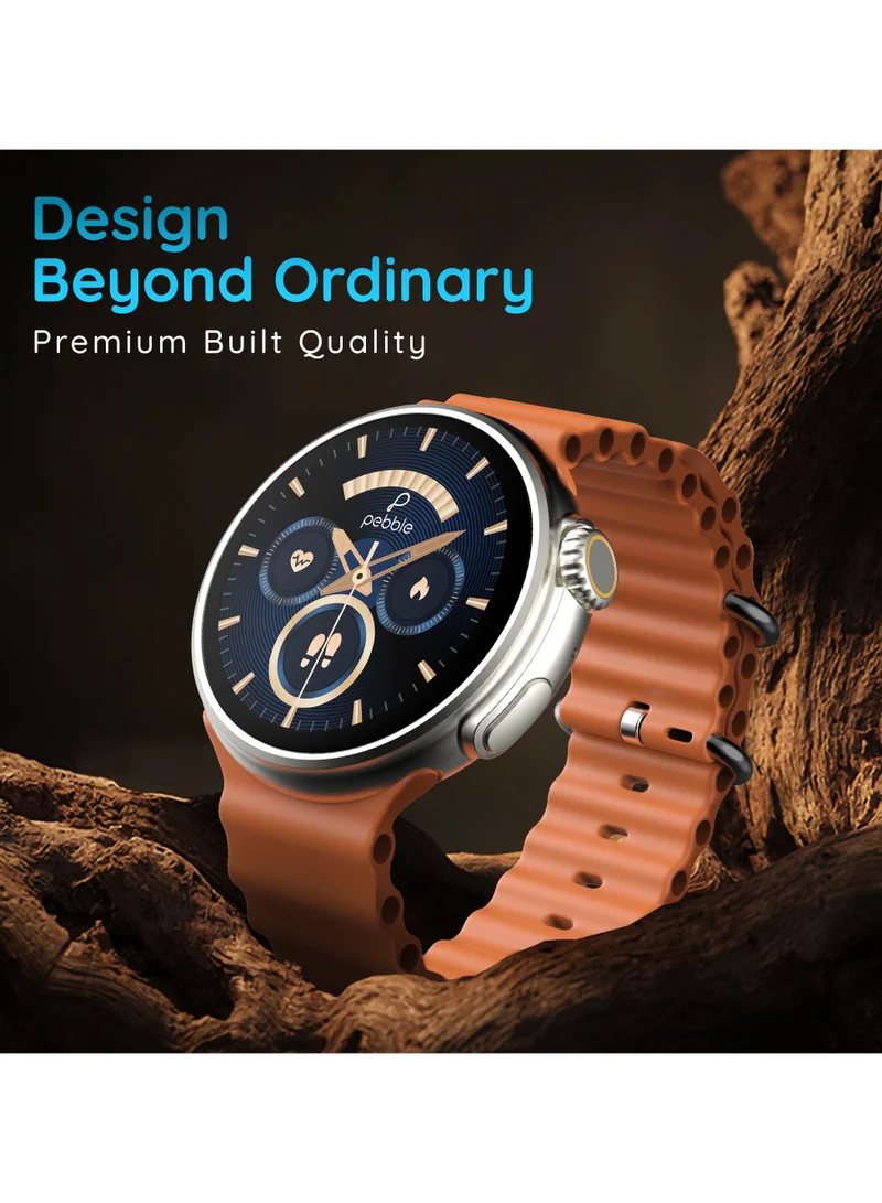 Pebble Forte 1.50" HD Infinite Display, BT Calling, Health Suite, Multi Sports, Premium Build, Alaram & Notification