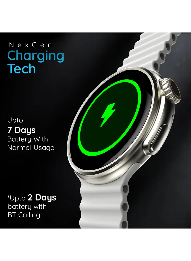 Pebble Forte 1.50" HD Infinite Display, BT Calling, Health Suite, Multi Sports, Premium Build, Alaram & Notification