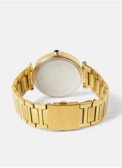 Royale Mega Round Shape Analog Wrist Watch RE104 E - 40mm - Gold  - Image 4