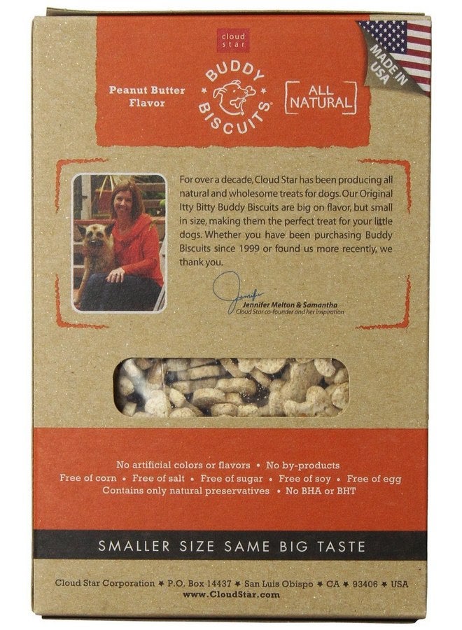 Buddy Biscuits Oven Baked Teeny Treats with Peanut Butter - (6 pack) - Image 2