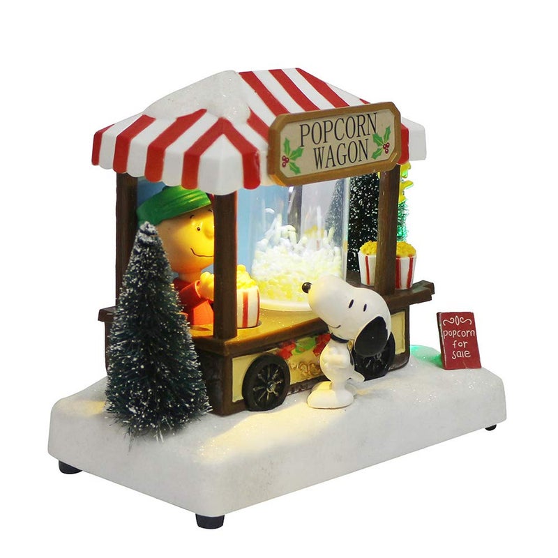 Kurt S. Adler Kurt Adler 7Inch BatteryOperated Peanuts LED Musical Table Piece 