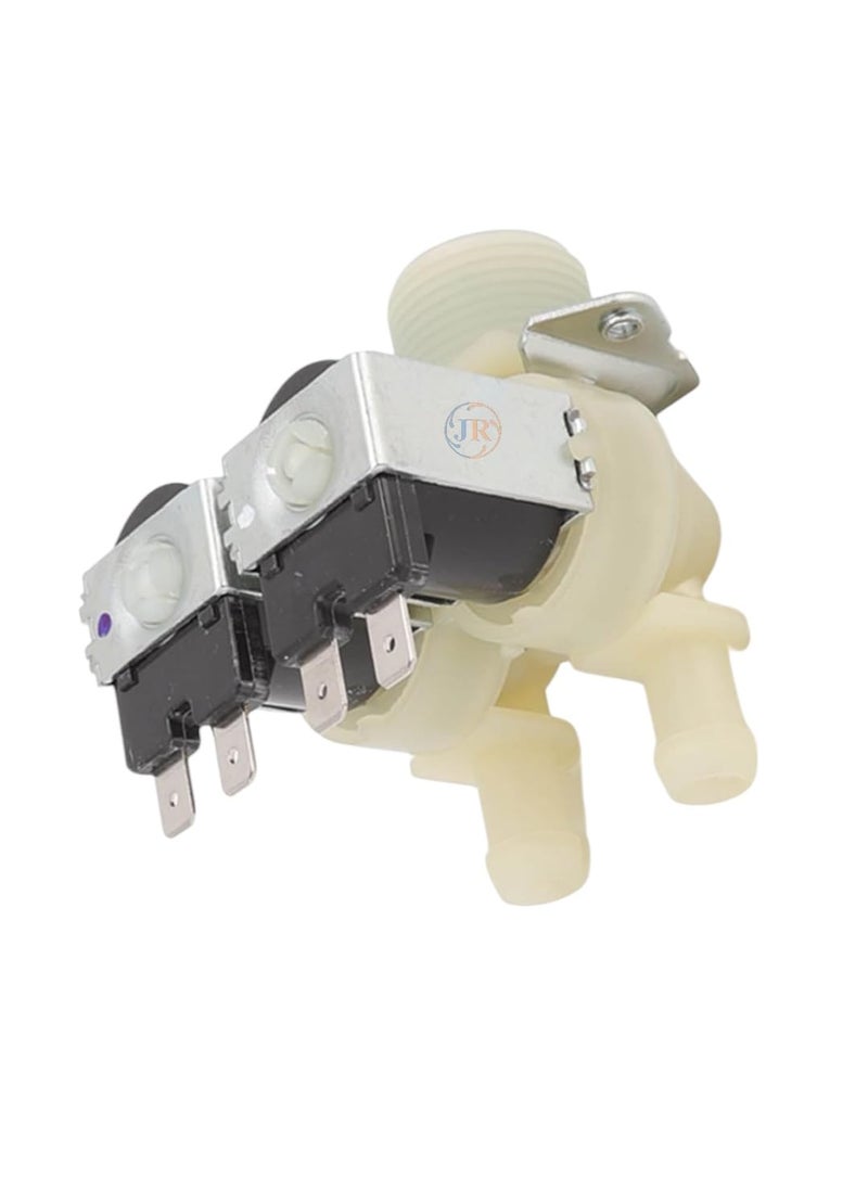 JR APPLIANCE PART’S AND SERVICES JR Appliance Water Inlet Valve Compatible with Automatic Washing Machines Dual Head Solenoid Valve Moel No FPS180A 220240V Pack of 1  - Image 4