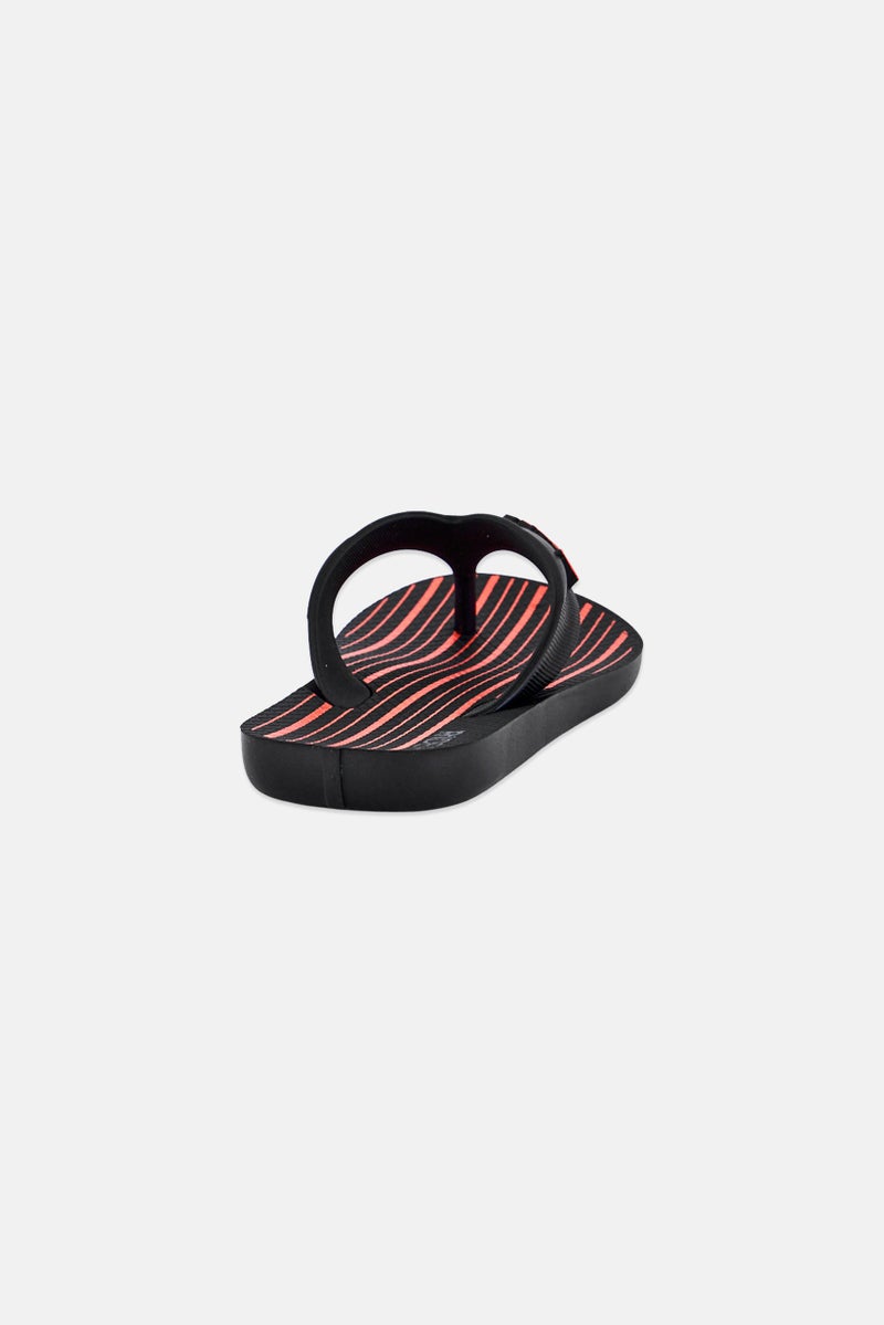 RIDER Kids Boy Brand Logo Slip On Slippers, Multicolor - Image 3