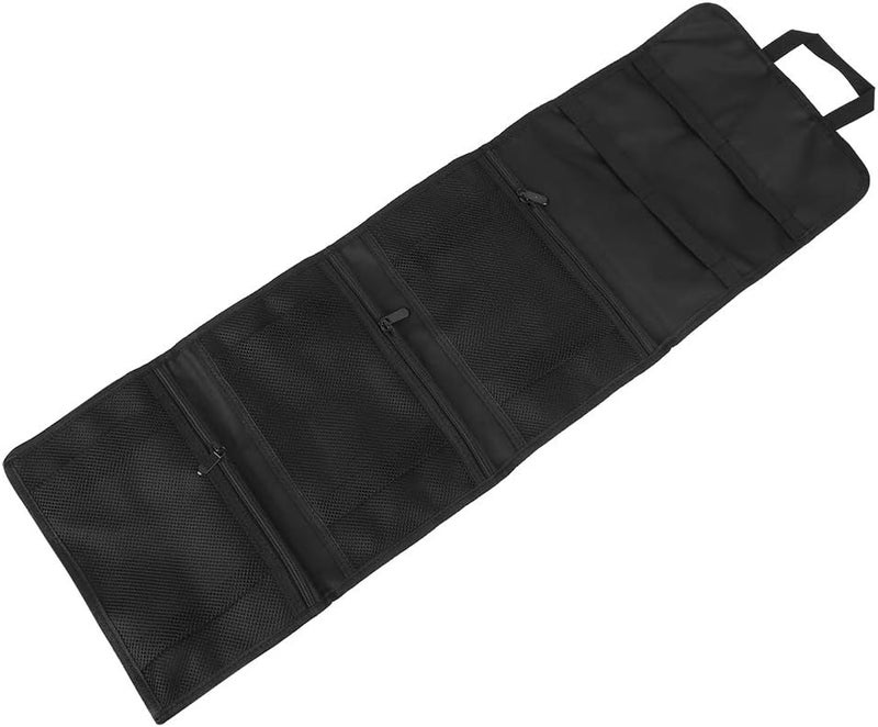 Portable Tool Storage Bag, Oxford Cloth, Black, Lightweight and Durable - Wear - Material, Multiple Pockets, Ideal for Mechanics and DIY Enthusiasts - Image 4