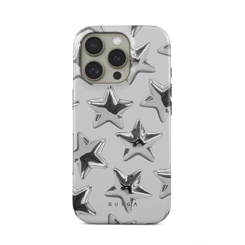 BURGA Unisex Phone Case for iPhone 16 Pro – Dual-Layer Hybrid Design with Shock-Absorbing TPU & Durable Exterior, Scratch-Resistant Finish and Raised Bezel Edge for Screen Protection & Daily Use - Image 1