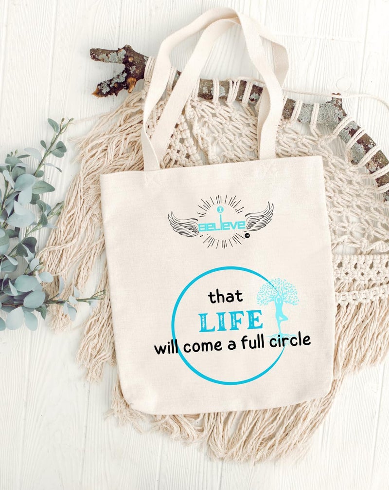 STRUTT حقائب قماش قابلة لإعادة الاستخدام أؤمن بها | حقيبة تسوق قطنية عضوية 100% | متعددة الأغراض صديقة للبيئة | حقيبة قماش متينة بسعة 15 كجم | حقيبة كلية للاستخدام اليومي | عبوة واحدة (في الحياة) - Image 4