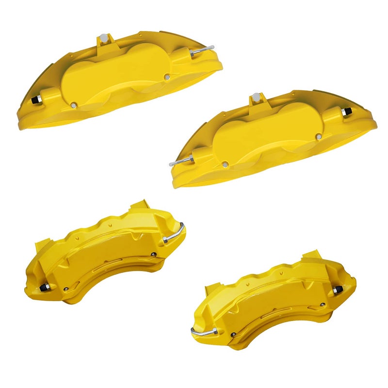 AOOA Caliper Covers Yellow Brake Covers Fits Mustang Performance GT edition 1523set of 4