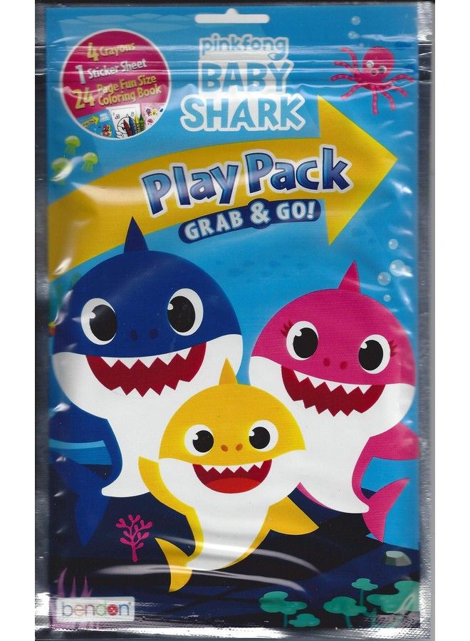 BABY SHARK Pinkfong Grab And Go Play Packs (Pack Of 12) - Image 4