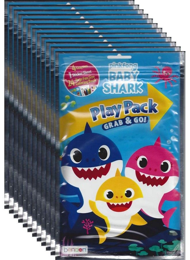 BABY SHARK Pinkfong Grab And Go Play Packs (Pack Of 12) - Image 1
