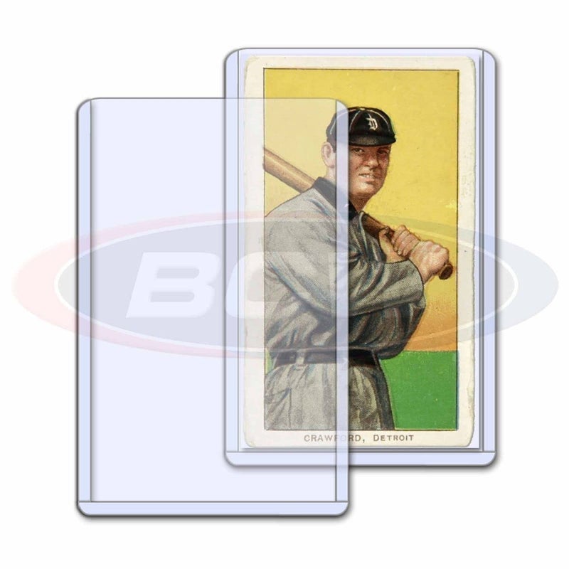 BCW Tobacco Card Topload Holder - Pack of 25 | Mini Card Protector for Topps T205  T206  Allen & Ginter | Card Storage Supplies for Card Collectors | PVC Card Toploaders for Collectible Cards - Image 2