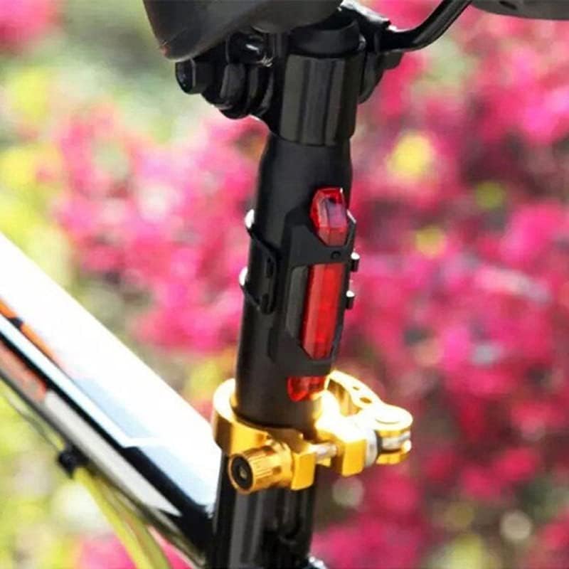 Linist Rechargeable USB LED Bicycle Tail Light Cycling Safety Warning Rear Flashing Lights - Image 4