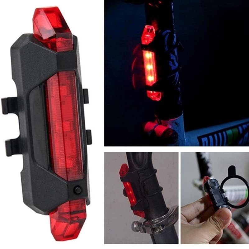 Linist Rechargeable USB LED Bicycle Tail Light Cycling Safety Warning Rear Flashing Lights - Image 5