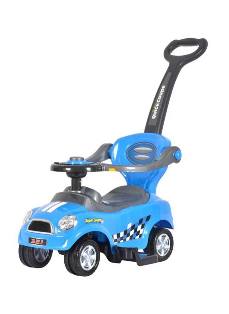 FACTUAL TOYS Sunshine coupe Pusher car -Blue  - Image 1