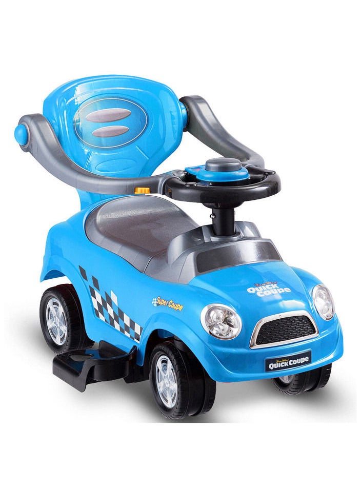 FACTUAL TOYS Sunshine coupe Pusher car -Blue  - Image 2